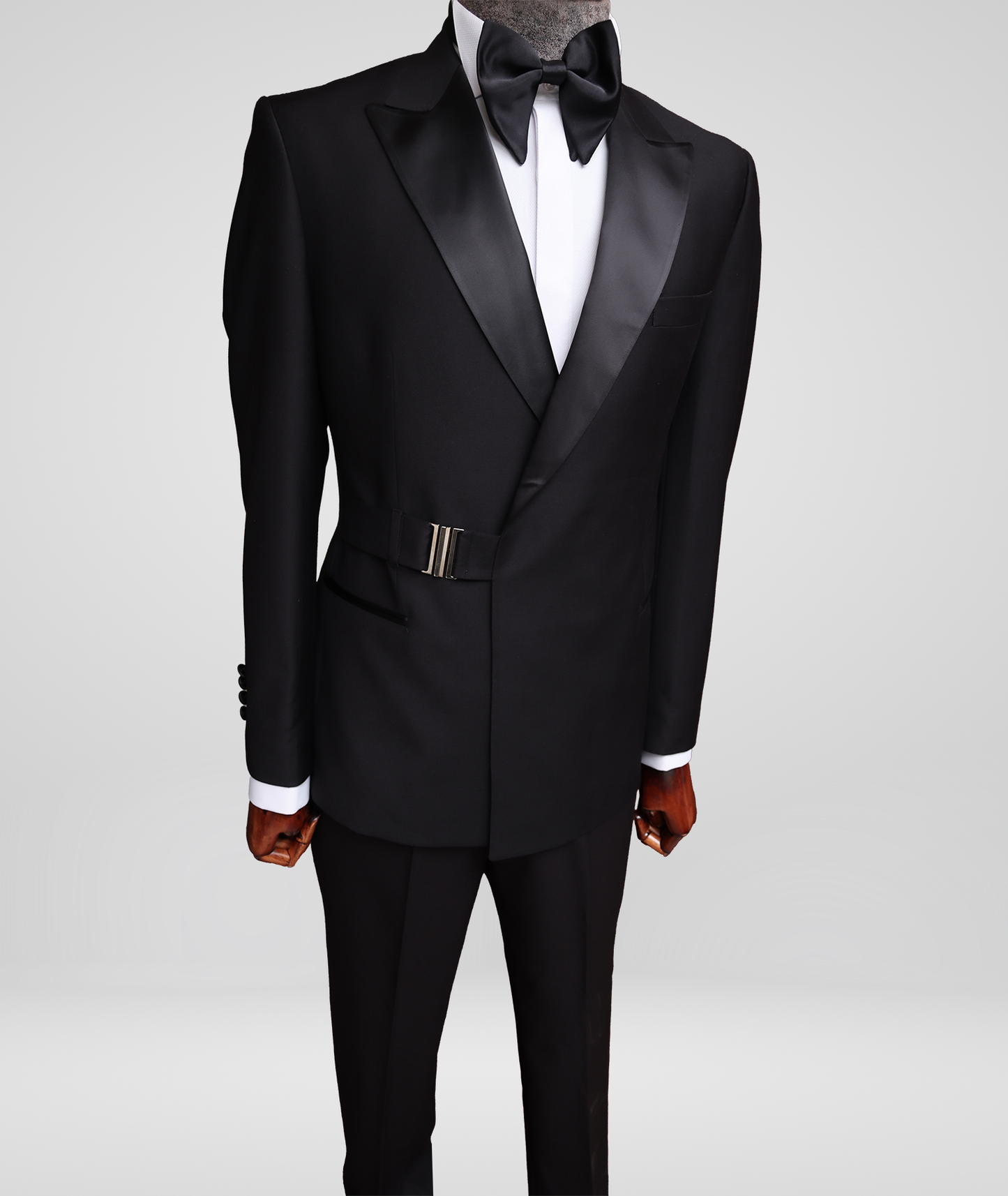 Black Side Buckle Tuxedo