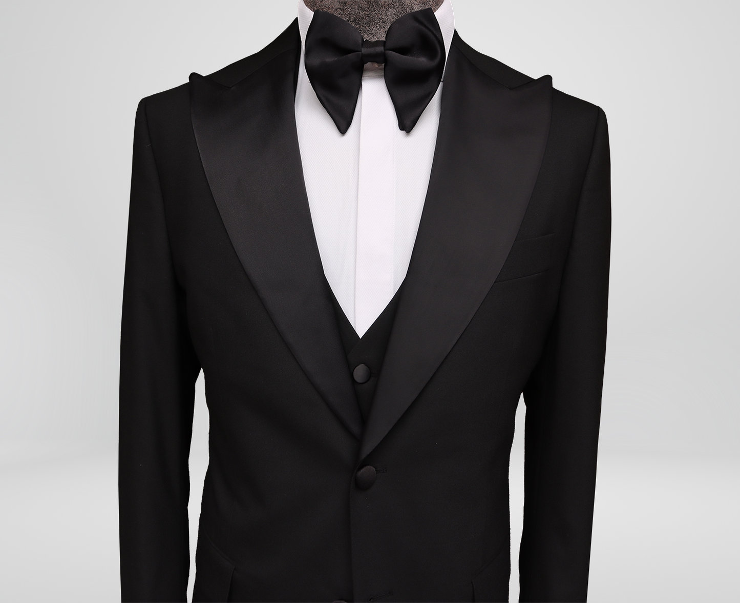 Black Three Piece Tuxedo