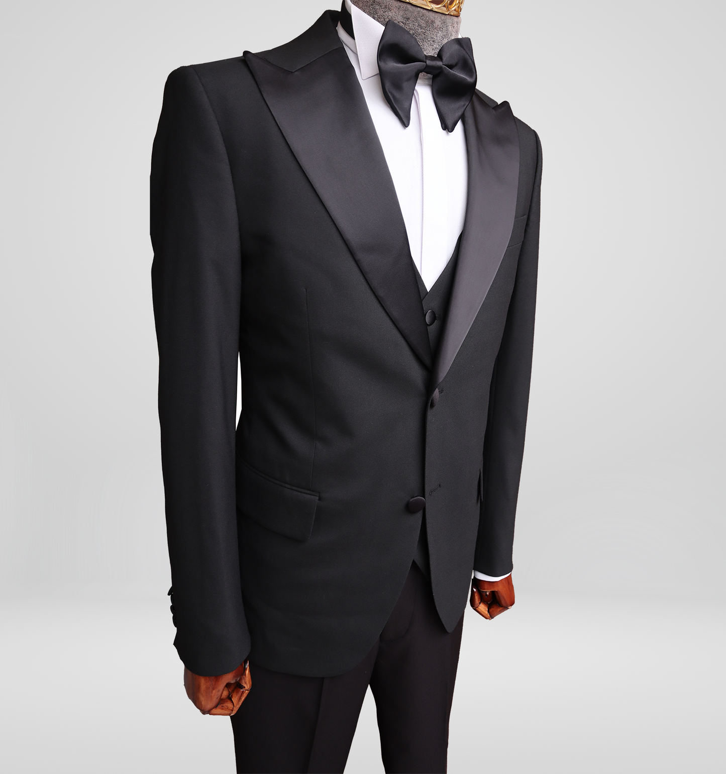 Black Three Piece Tuxedo