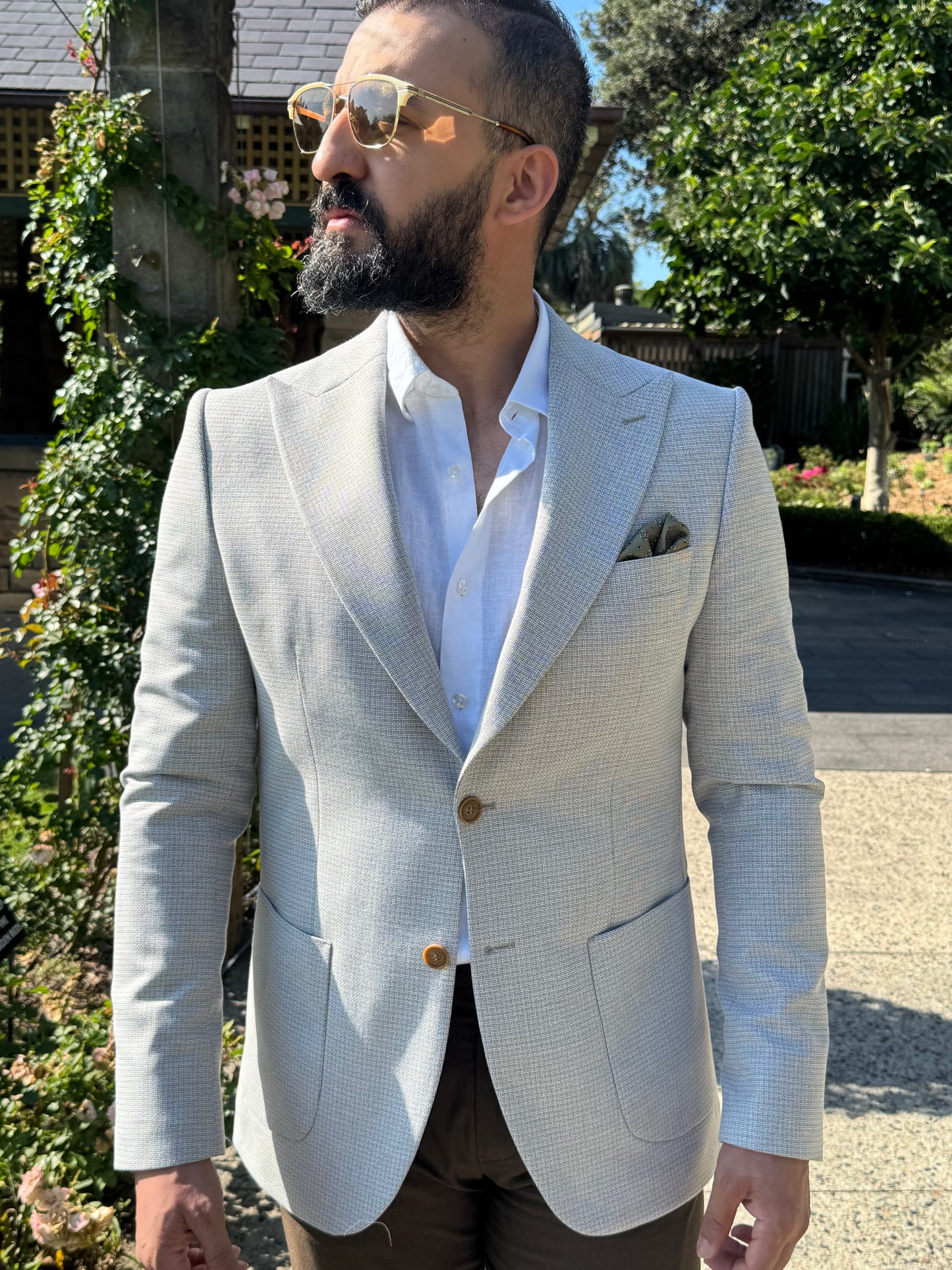Hampton Light Check Blazer