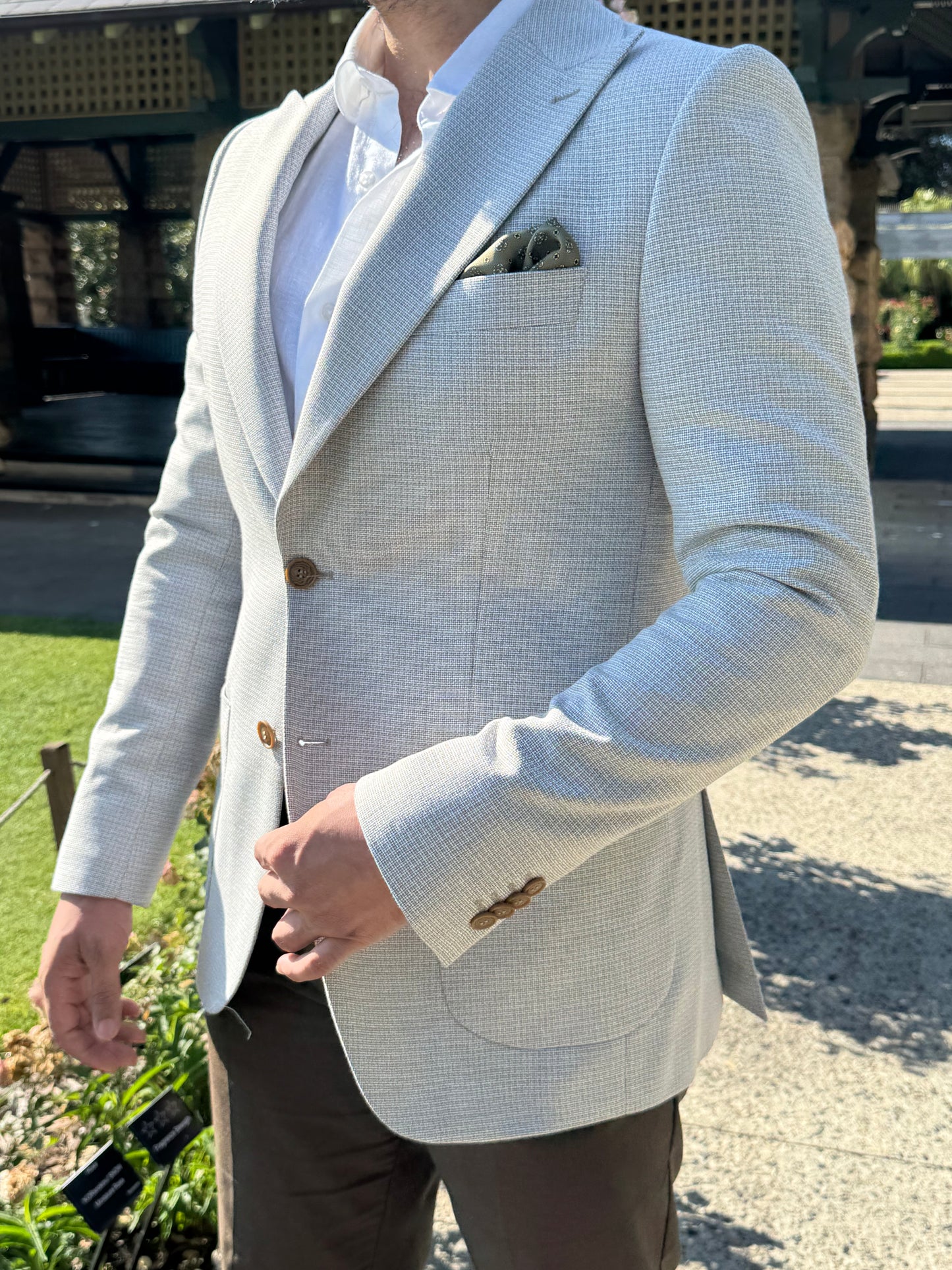 Hampton Light Check Blazer