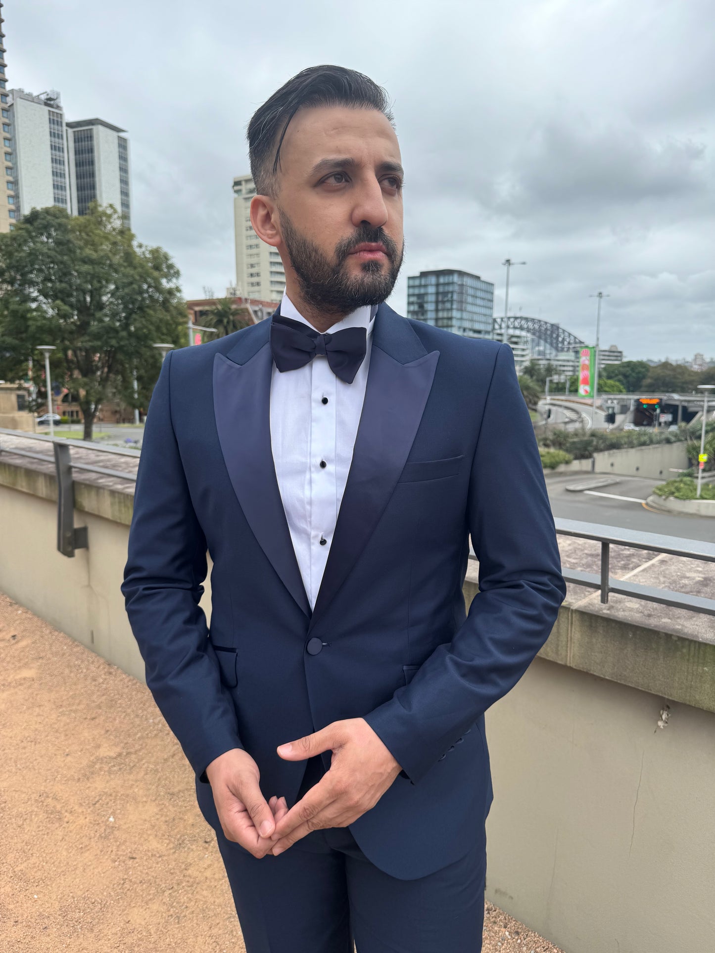 Navy Sapphire Tuxedo