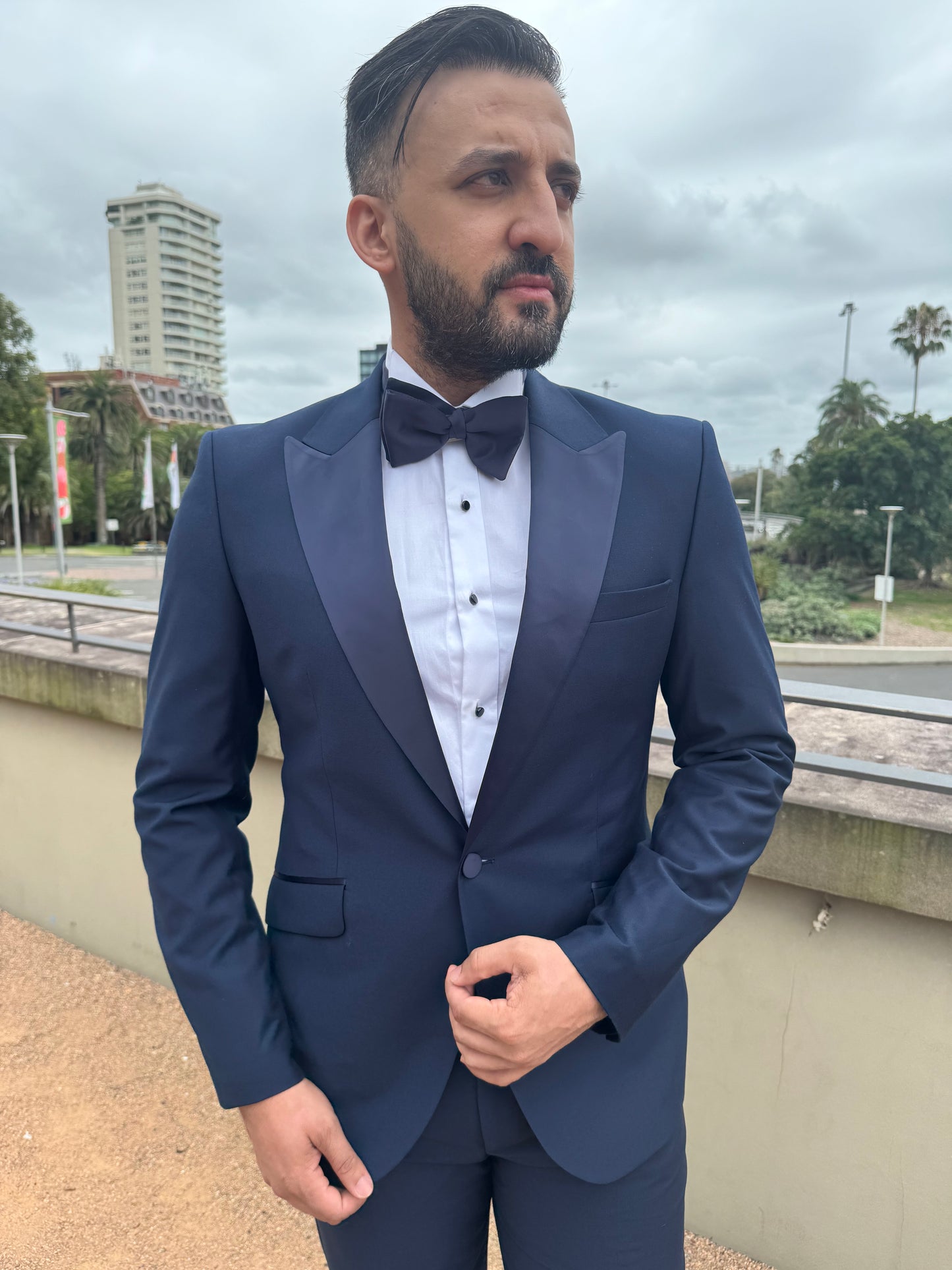 Navy Sapphire Tuxedo