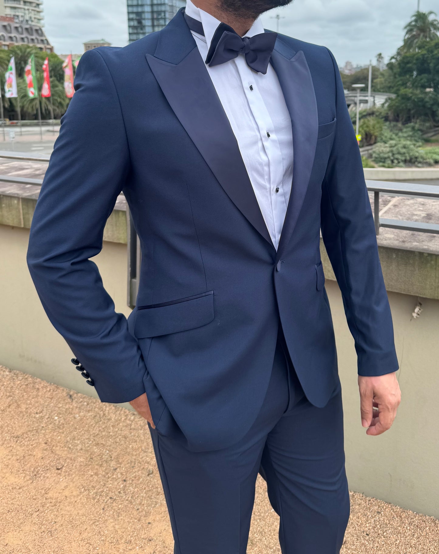 Navy Sapphire Tuxedo