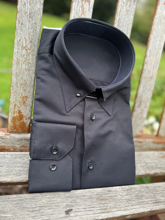 Black Pinned Shirt