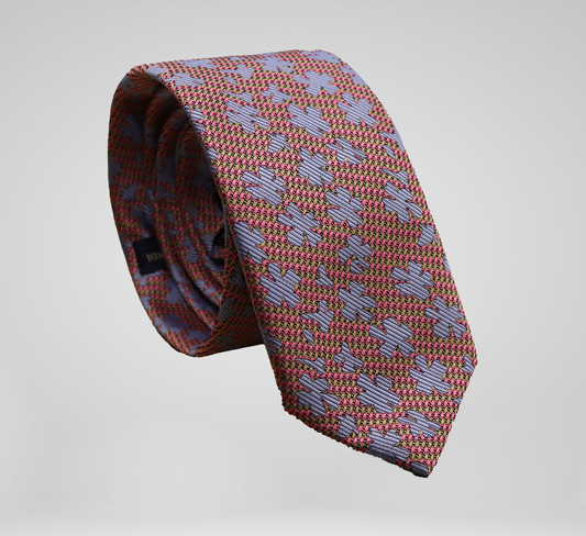Clover Patterned Tie
