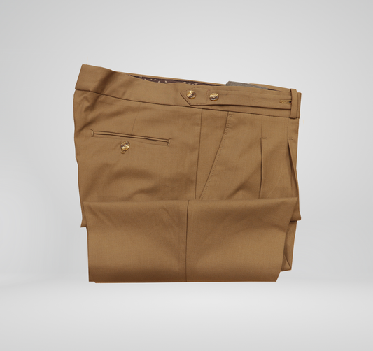 Golden Brown High Waisted Pants