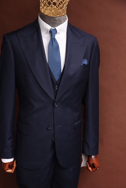 Navy Three Piece Suit