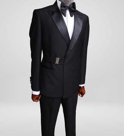 Black Side Buckle Tuxedo