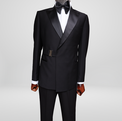 Black Side Buckle Tuxedo