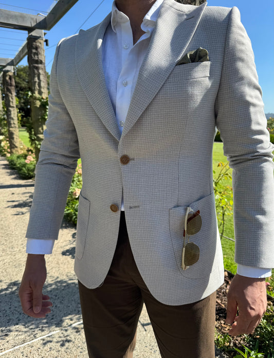 Hampton Light Check Blazer