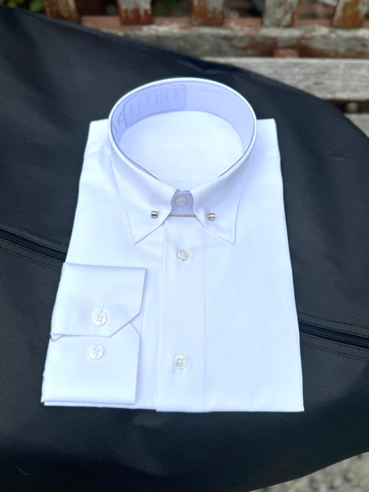 White Pinned Shirt